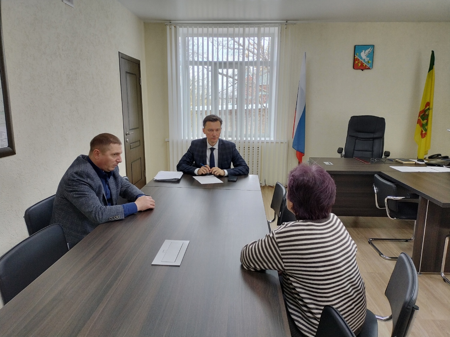 Дмитрий Сагайдачный провел личный прием граждан в Пачелмском районе Дмитрий Сагайдачный провел личный прием граждан в Пачелмском районе